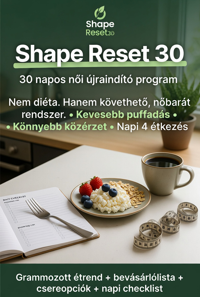 Shape Reset 30 – 30 napos női újraindító program